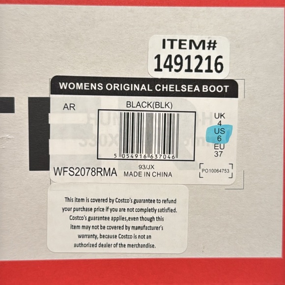 Hunter, NIB ✨ black Chelsea boot, ladies size 6 - Picture 6 of 8